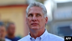 Vicepresidente primero Miguel Díaz-Canel.