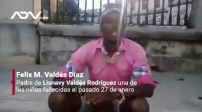 Padre de niña fallecida en derrumbe