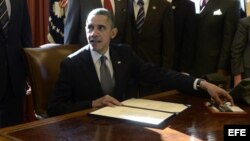 Fotografía de archivo del presidente estadounidense, Barack Obama.