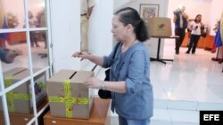 La intensidad de la elección en Venezuela. 