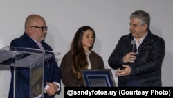 Martin Elgue, Josefina Trobo y Juan Martín Rodriguez.