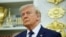 El presidente donald Trump en el evento que marca el lanzamiento de las "Cuentas Trump", en la Casa Blanca, en Washington, este 6 de julio de 2026.