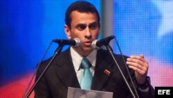 Líder de la oposición venezolana, Henrique Capriles