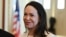 María Corina Machado reunida en el Congreso de Estados Unidos en enero de este año. (REUTERS)