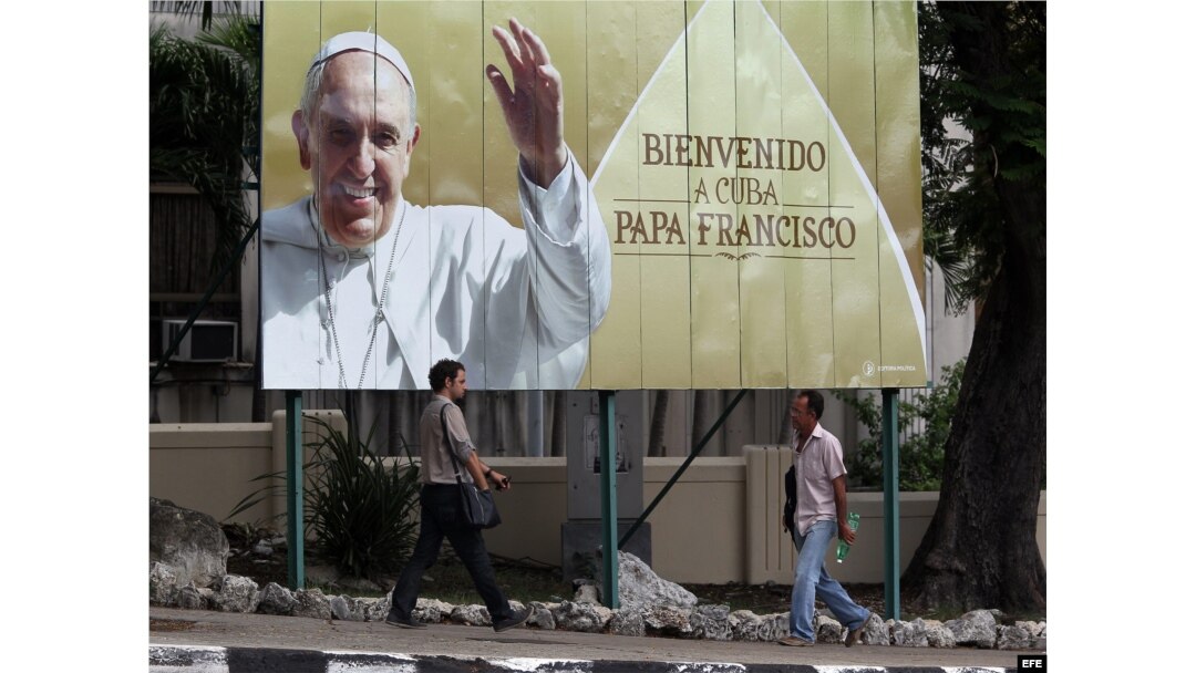 Cuba a la espera del Papa Francisco