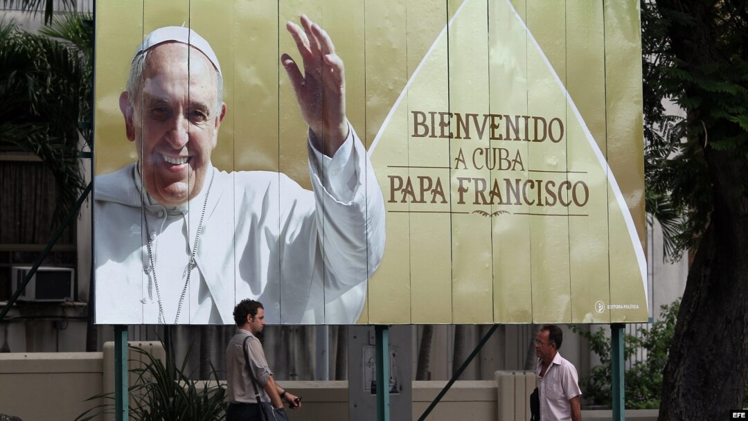 Cuba a la espera del Papa Francisco