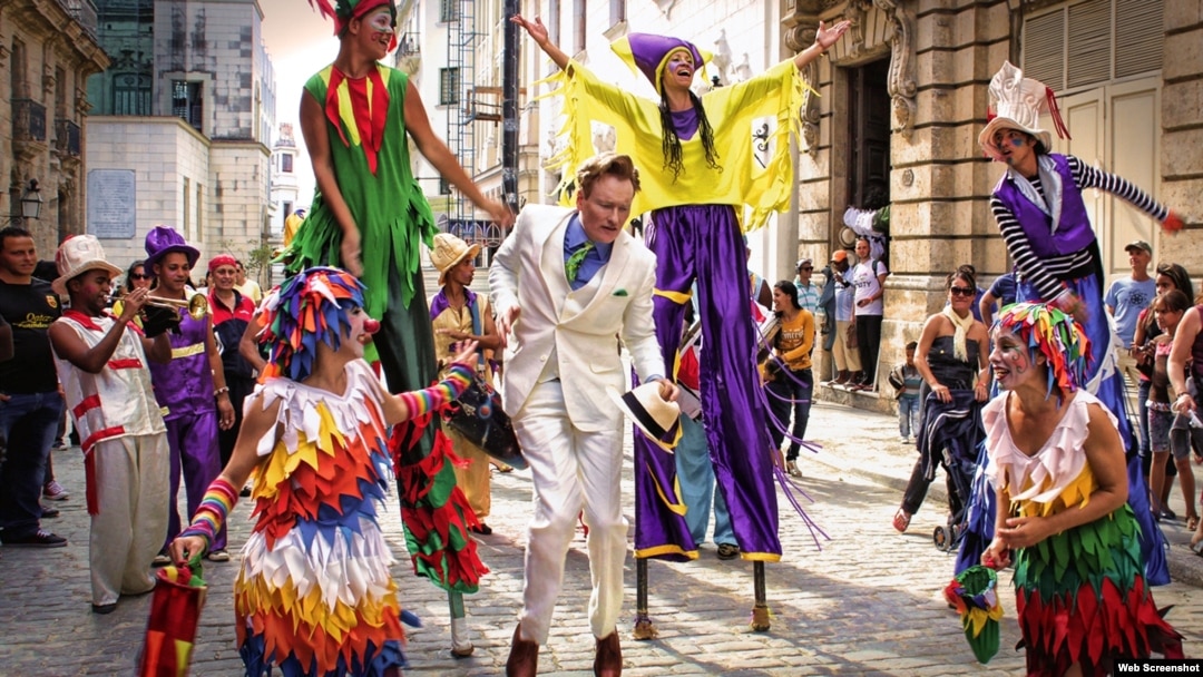 El comediante norteamericano Conan O´Brien visita La Habana en marzo de 2015