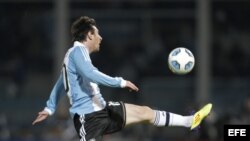 El jugador de fútbol argentino, Lionel Messi. Fotografía de archivo. 