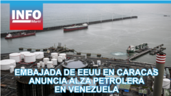 Embajada de Estados Unidos en Caracas anuncia alza petrolera en Venezuela 