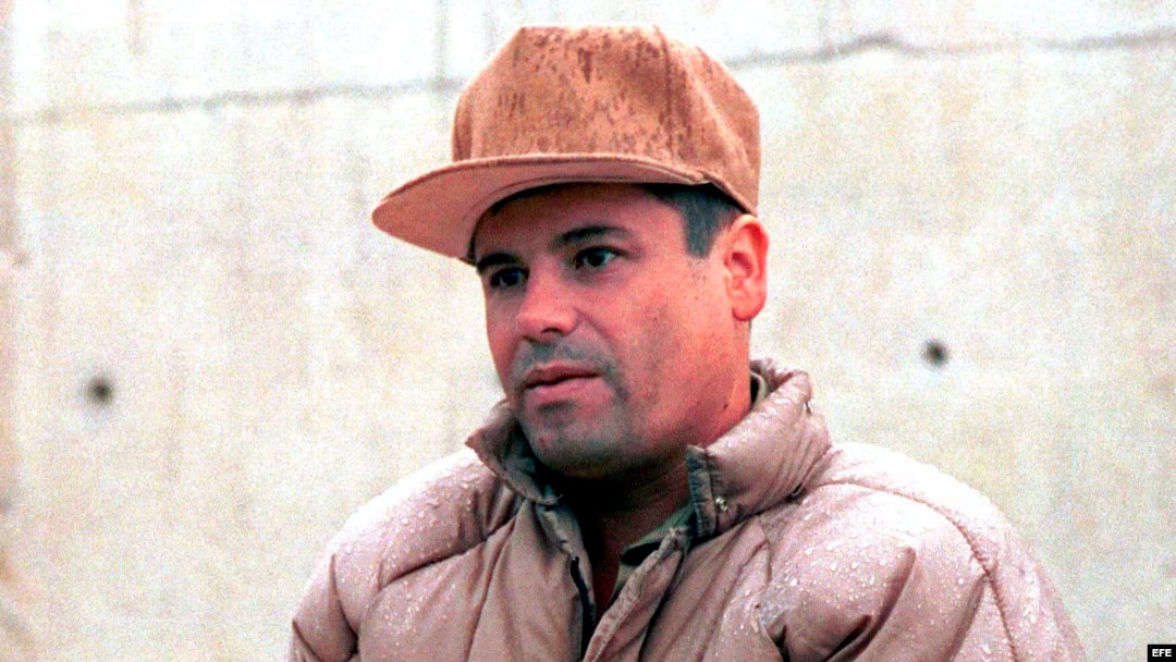 Imagen de archivo (20/01/01) del narcotraficante Joaquín Guzmán Loera, alias "El Chapo"
