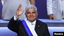 José Raúl Mulino asume la presidencia de Panamá el 1 de julio de 2024. (Reuters/Aris Martínez).