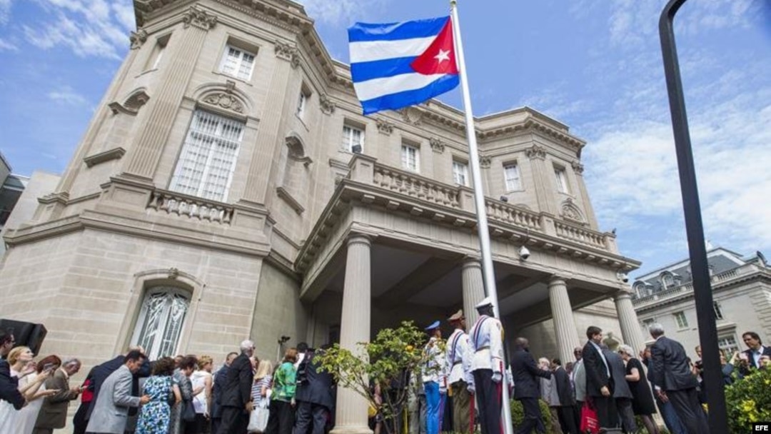 Reapertura de la Embajada de Cuba en Washington, julio 20,2015