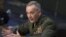 El general Joseph Dunford, excomandante de la misión de la OTAN en Afganistán, testifica ante el Comité de Servicios Armados del Senado.