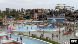 En el parque acuático más exclusivo de Corea del Norte es prohibido el bikinis