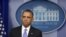 El presidente estadounidense Barack Obama realiza una comparecencia sobre la reforma sanitaria, en la Casa Blanca.