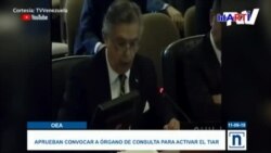 Aprueban en OEA aplicación del TIAR para Venezuela
