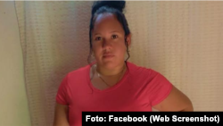 Eliannis Villavicencio, esposa del preso político cubano Alexander Verdecia