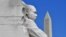 Estatua de Martin Luther King Jr, en Washington, DC. (Mandel Ngan/AFP).