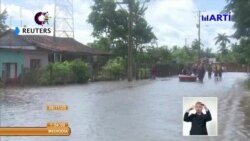 ETA deja fuertes inundaciones en Cuba