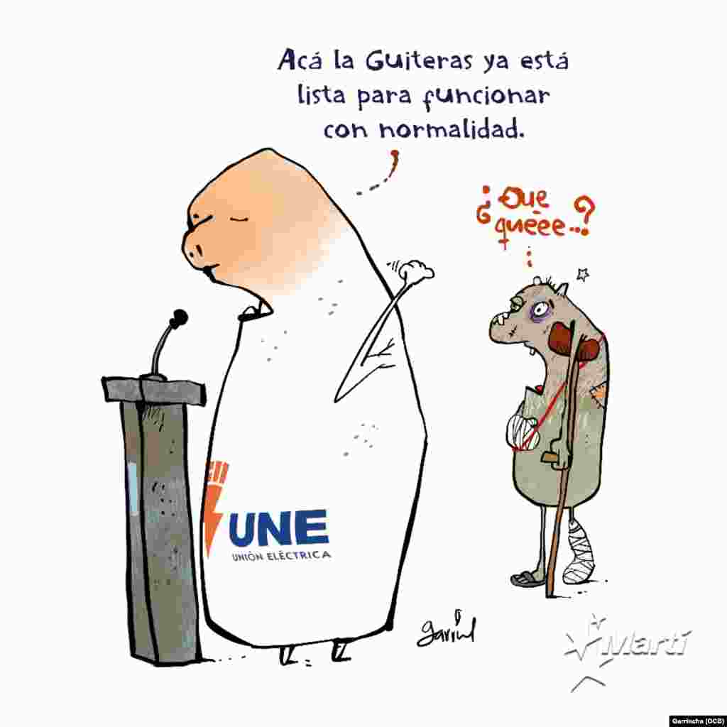 La Guiteras está lista, pero no está lista.