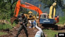 Oleoducto colombiano. Foto de archivo.