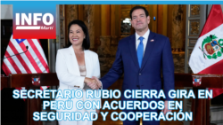 Secretario Rubio cierra gira en Perú con acuerdos en seguridad y cooperación