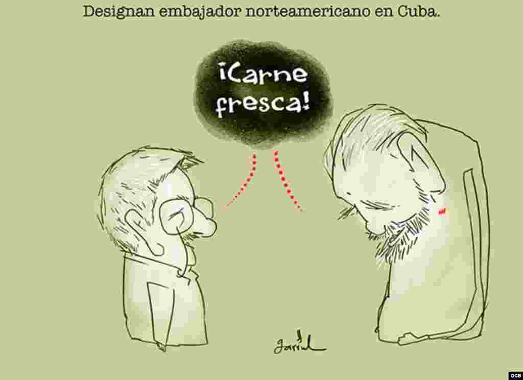 Caricaturas de Garrincha.