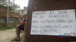 Oposición cubana llama al pueblo a no votar en venideras elecciones castristas