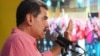 El gobernante venezolano Nicolás Maduro en un mitin con sus seguidores. 