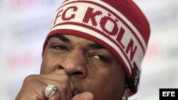 Imagen de archivo del boxeador Odlanier Solís