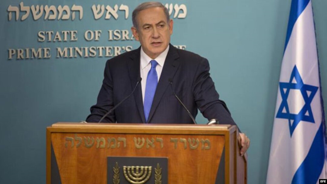 El primer ministro israelí, Benjamín Netanyahu