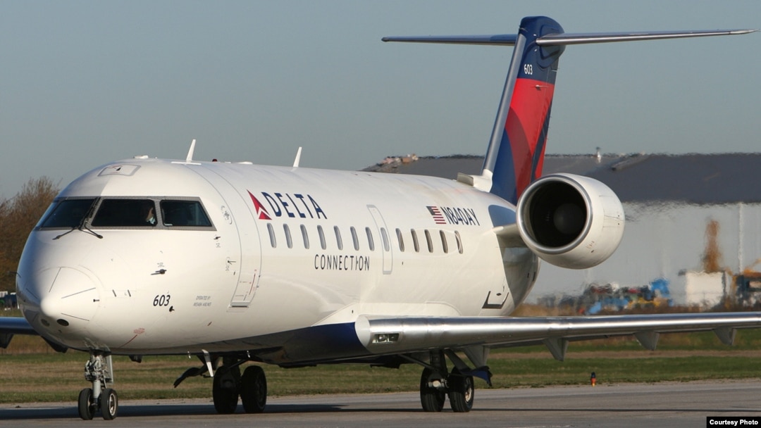 La aerolínea Delta volaría a La Habana con aviones CRJ de 76 pasajeros (foto) en lugar de los Airbus 319 con capacidad para 160.