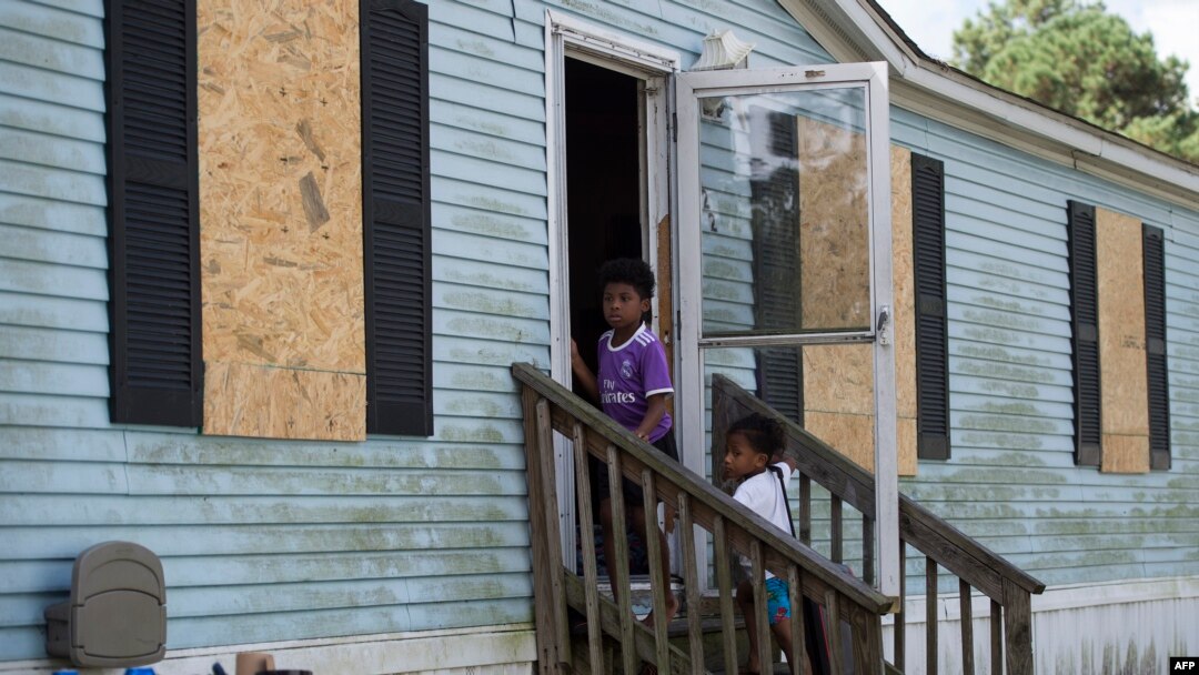 Preparativos en Wilmington, Carolina del Norte, para la llegada del huracán Florence. 