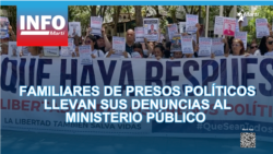 Familiares de presos políticos llevan sus denuncias al Ministerio Público en Caracas