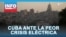 Cuba, ante la peor crisis eléctrica de su historia