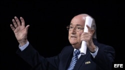 Joseph Blatter, presidente de la Federación Internacional de Fútbol (FIFA).