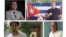 Combinación de fotografías de líderes de la oposición cubana. Arriba: Ferrer García (izq), Díaz Silva (der); abajo: Otero Alcántara (izq) y Navarro (der.)