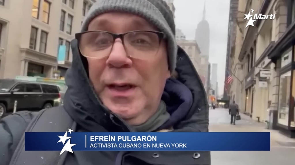 Efreín Pulgarón, envió la carta de los cubanos en Ucrania a la gobernadora de NY