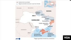 ¿Qué partes de Ucrania ha invadido Rusia?