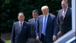 Presidente Trump confirma cumbre con Corea del Norte en junio