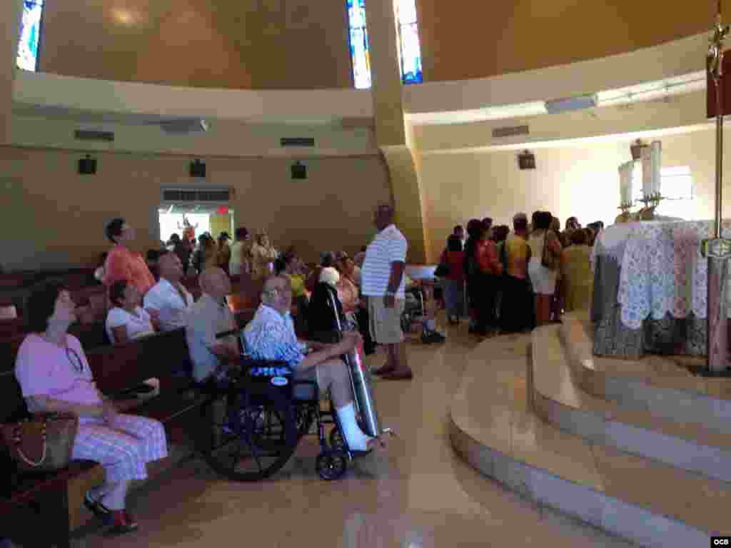 Celebración de la Virgen en la Ermita de la Caridad del Cobre