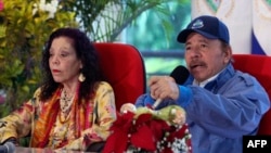 Rosario Murillo y Daniel Ortega, vicepresidenta y presidente de Nicaragua