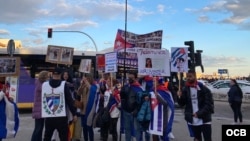 Manifestación por el 8 de marzo en la capital de España