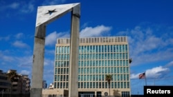 La Embajada de EEUU en La Habana, este 1 de marzo. (REUTERS/Amanda Perobelli)