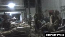 Así viven 8 familias en oficina del historiador en La Habana Vieja Foto cortesía de Melani Balmaseda