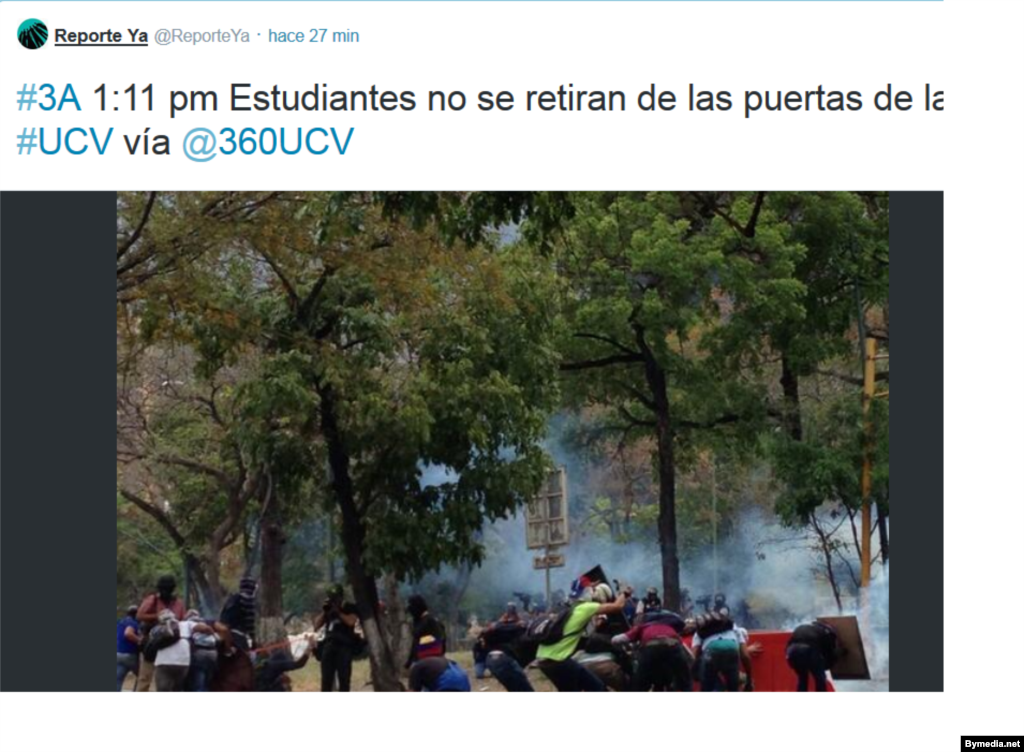 protestas venezuela redes sociales