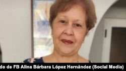 Alina Bárbara López Hernández fue detenida el jueves 18 de diciembre de 2025 en Matanzas.