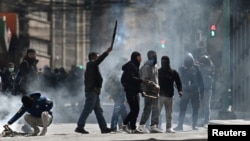 Protestas en Bolivia