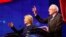 Debate entre Clinton y Sanders.