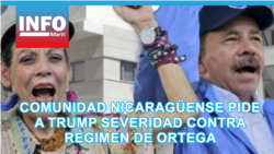 Comunidad nicaragüense pide a Trump severidad contra régimen de Ortega